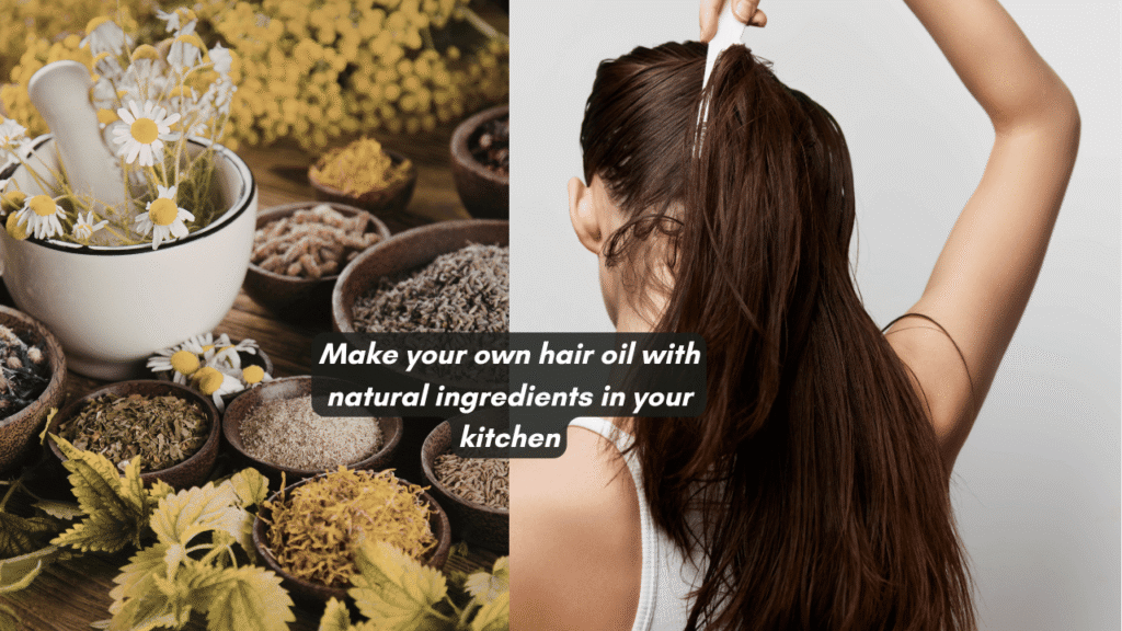 DIY hair oil ingredients for hair growth