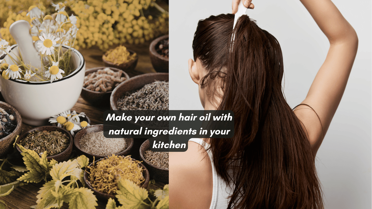 DIY hair oil ingredients for hair growth